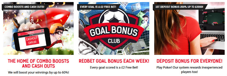 Redbet betting offers