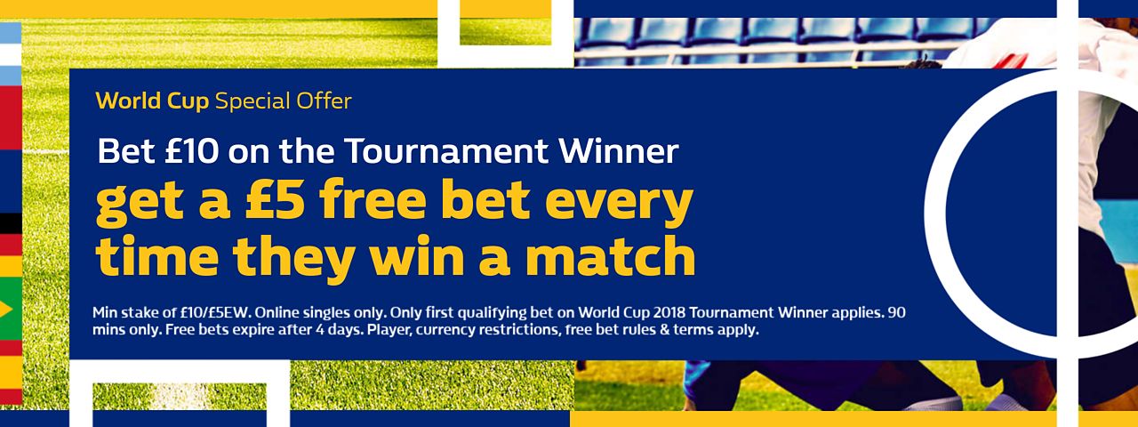 william hill world cup winner free bet offer