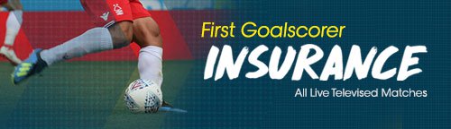 Betbright first goalscorer insurance